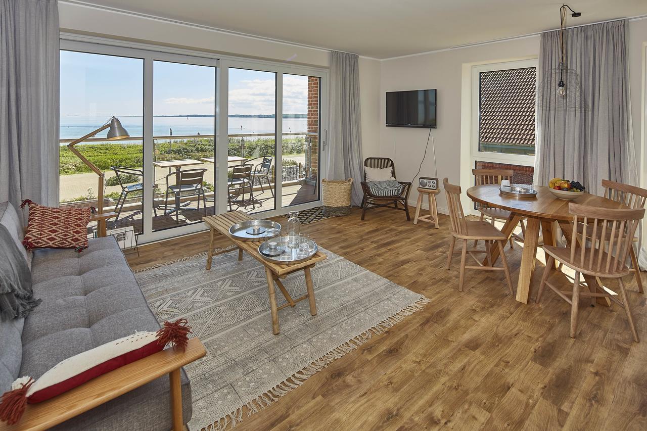 Ostsee-Strandhaus-Holnis Glücksburg Extérieur photo